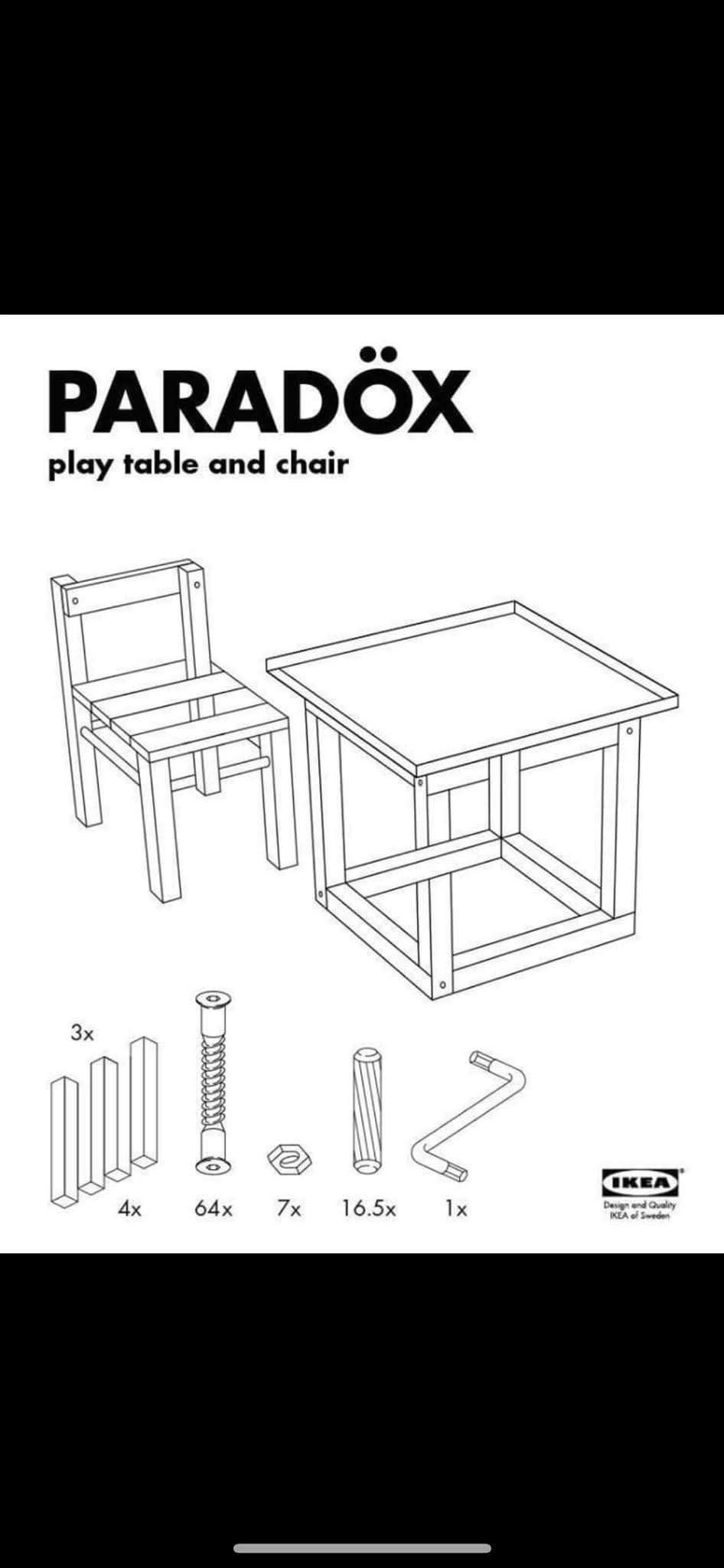IKEA geometry paradox